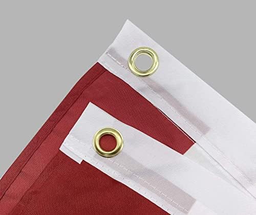 1.5x3 Ft American Bunting Flag outdoor - Half Fan Banner Pleated Patriotic Polyester USA Flag for 4th of July Decorations 10pack