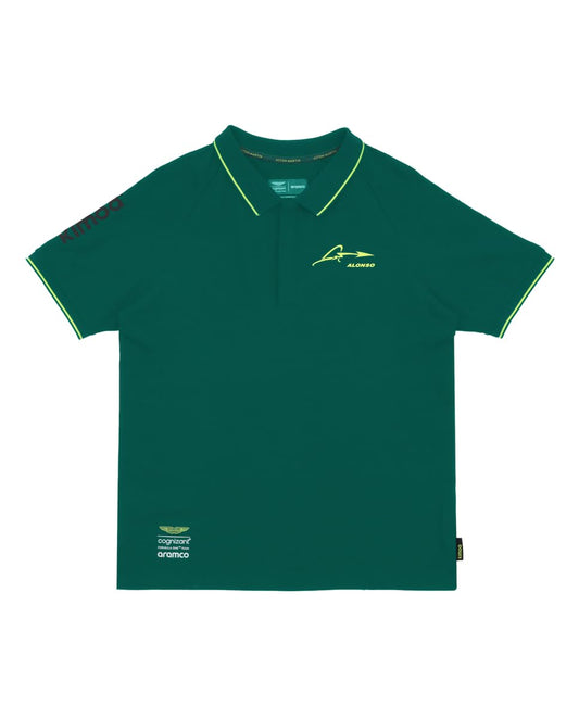 AMCF1 Lifestyle FA Polo Green