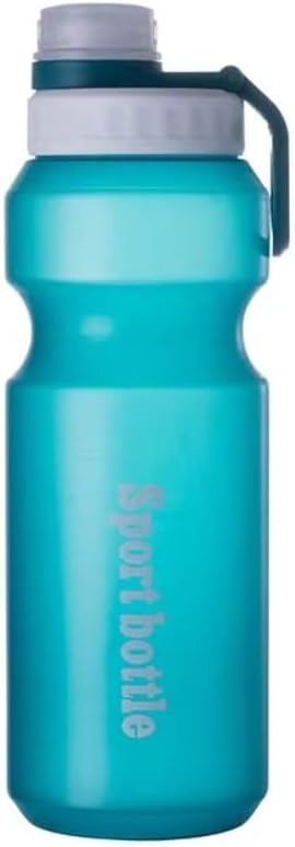 Sports Water Bottle, Plastic Water Bottle,BPA-Free,Leak-Proof, Reusable Water Bottle for School, Outdoor,Gym, Running, Hiking (Blue (26 OZ))