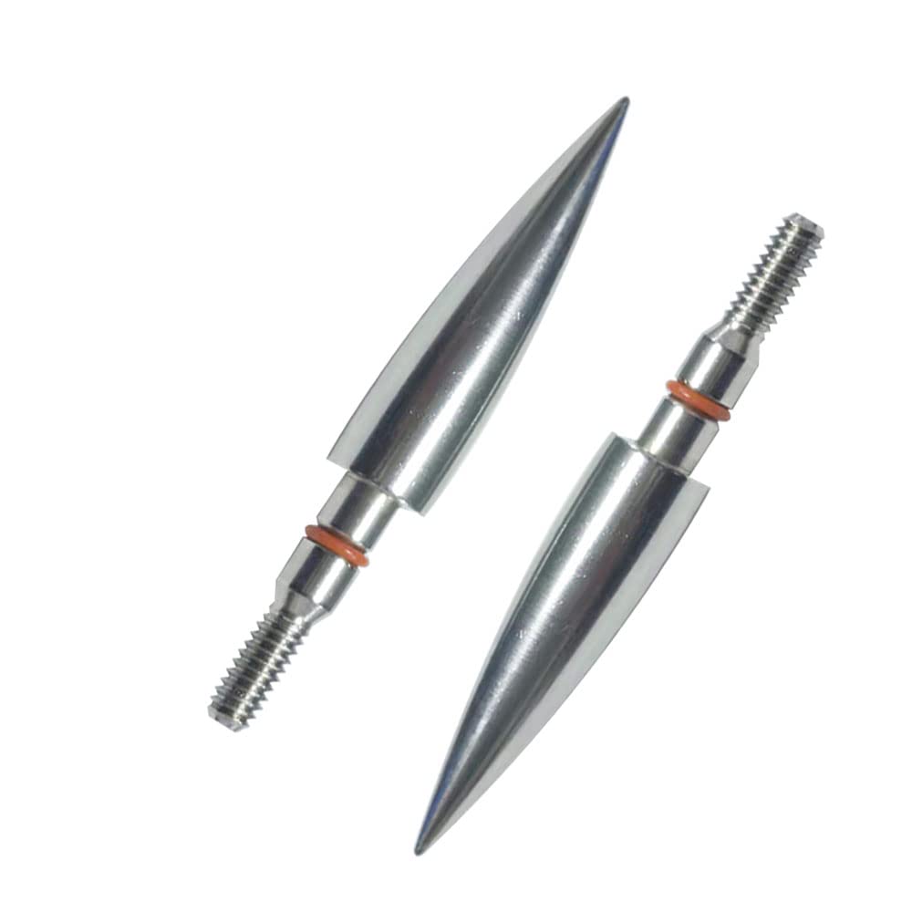 Field Points arrowheads 200 Grains Archery Field Points,11/32" Stainless Steel Screw in Archery Field Tips and Broadheads (1 Dozen 12 PCS)
