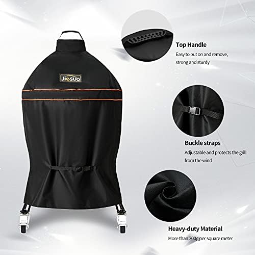 Cover for Kamado Joe Classic Charcoal Grills, Grills Accessories for Kamado Joe, Heavy Duty Waterproof Grill Covers
