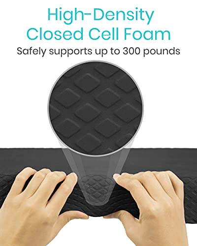 Vive Balance Pad - Foam Board Yoga Mat Block for Physical Therapy, Stability, Workout, Knee and Ankle Exercise - Equipment for Strength Training, Rehab - Large Floor Pad for Adults, Kids
