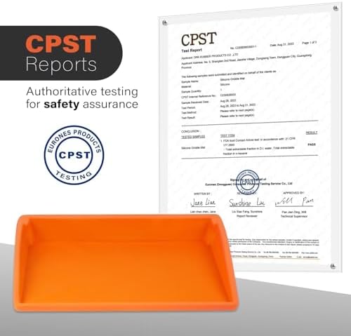 LotFancy Griddle Mat for Blackstone, 22 inch Silicone BBQ Mat, Full Coverage Cover for Griddle Top, Grill Accessories to Protect Grilling from Dust, Dirt, Bugs, Rust