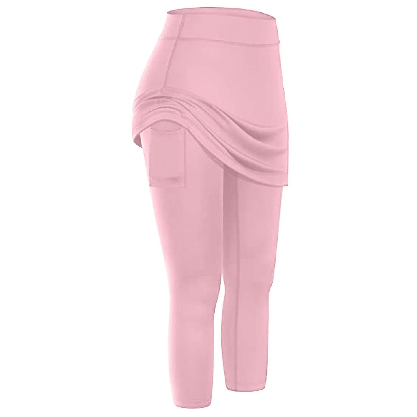 Aniywn Women's Leggings Skirt, Skirted Leggings, Active Skirt with Pockets, Tennis Pants Sports Fitness Culottes…