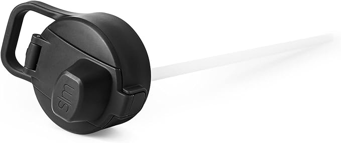 Simple Modern Officially Licensed Collegiate University Tritan Plastic BPA-Free Water Bottle with Push-Button Silicone Straw Lid | Summit Collection | 32oz