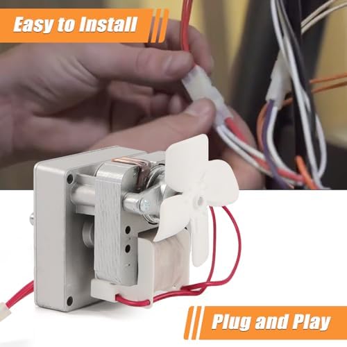 Upgraded 2.0RPM Auger Motor Replacement Part for Pit Boss, Traeger Wood Pellet Smoker Grills, AC120V 60Hz 2 Pole Universal Motor Accessory for Pit Boss Grills