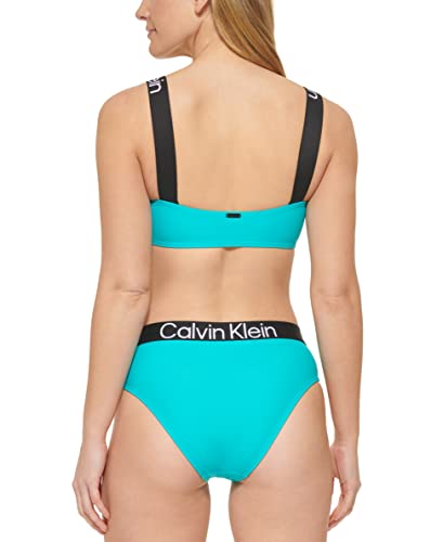 Calvin Klein Womens Lifestyle 2 Piece Set,Tropical Blue Waters,Extra Large