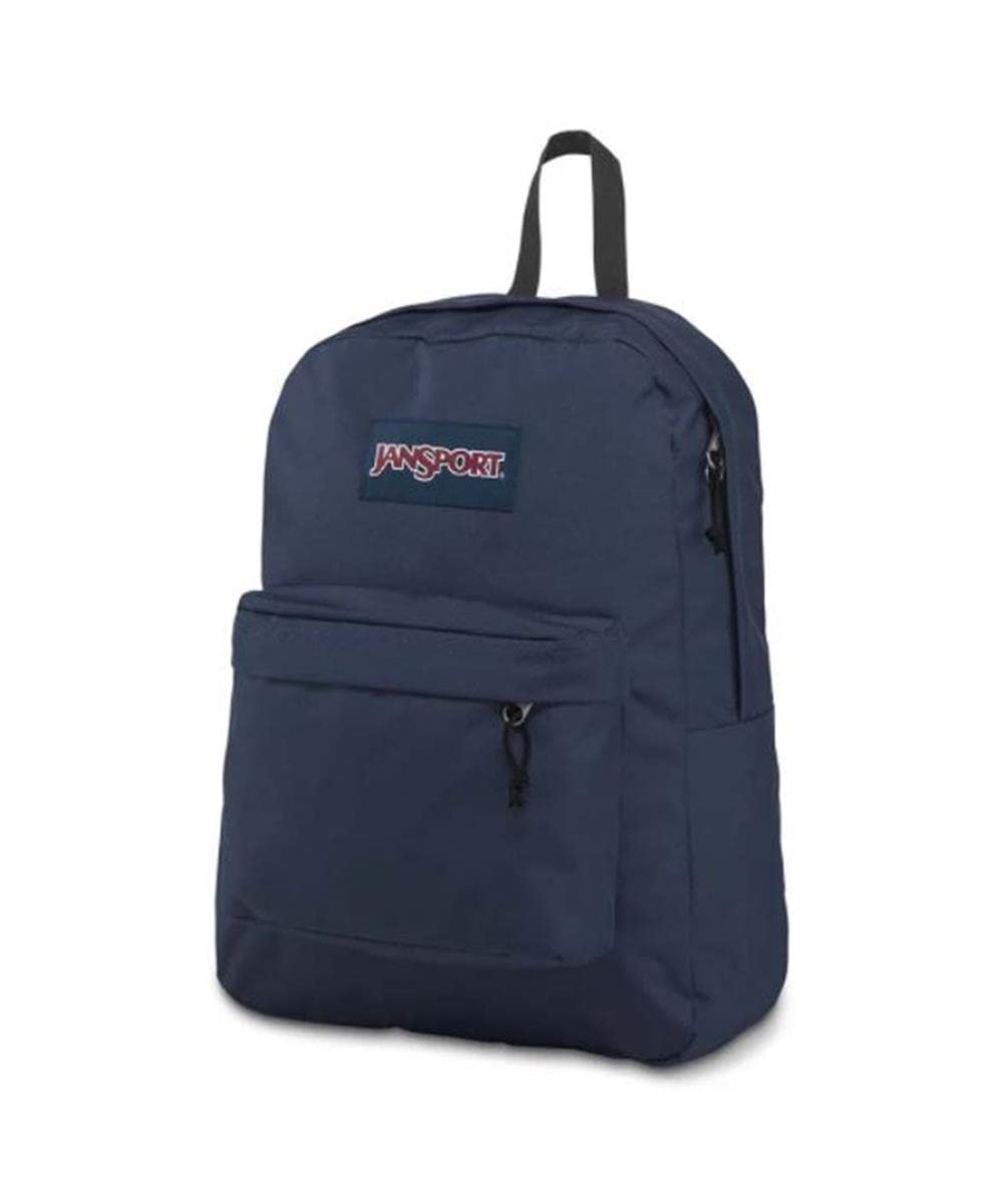 JanSport SuperBreak Backpack - Durable, Lightweight Premium Backpack - Navy