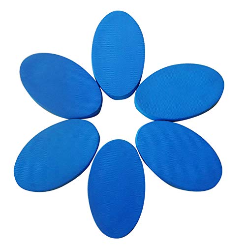1/2 Pcs Fitness Balance Pad Oval - Beginner Foam Pad, Soft Stability Trainer Foam | Versatile Oval Yoga Foam Board Balance Pad, Non Slip Exercise Balance Pad For Yoga, Pilates, Fitness, Exercise