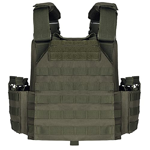 vAv YAKEDA Tactical Vest for Men Quick Release Outdoor Airsoft Vest Adjustable for Adults (Army green)