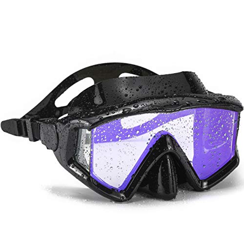 AQUA A DIVE SPORTS Diving mask Anti-Fog Swimming Snorkel mask Suitable for Adults Scuba Dive Swim Snorkeling Goggles Masks