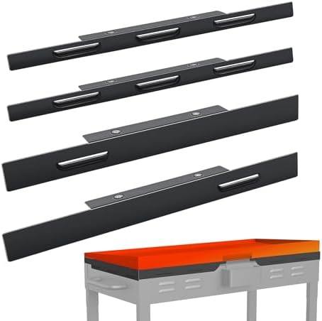 Upgraded Wind Guards for Blackstone 36" Griddle, Magnetic Wind Guard for Holding Heat, Griddle Accessories for Blackstone, Wind Protection, Save Gas, Powder Coated Steel Wind Shields