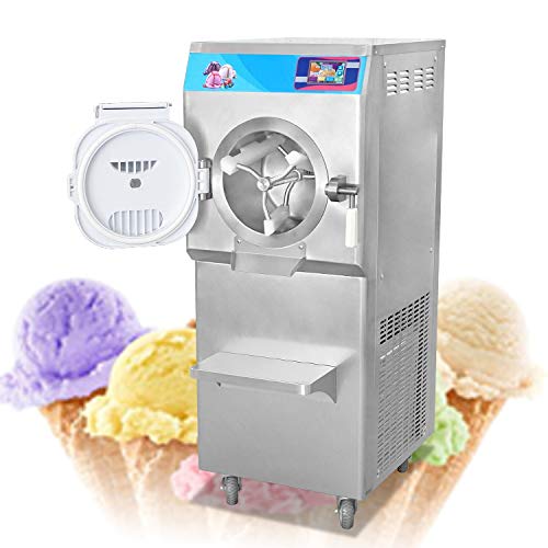 Kolice ETL Certificate Commercial Hard ice Cream Machine, Gelato Hard ice Cream Making Machine, Hard ice Cream Maker, Batch Freezer-Italy Designed Extra Strong Door, 9-11 gal per Hour