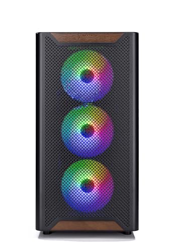 Skytech Gaming Chronos 3 Desktop PC, Ryzen 7 7700 3.8 GHz (5.3GHz), AMD RX 9070XT 16GB, 2TB Gen4 NVMe SSD, 32GB DDR5 RAM 6000 RGB, 850W Gold ATX 3 PSU, Wi-Fi, Win 11