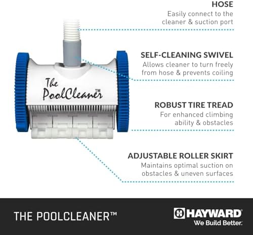 Hayward W3PVS20JST Poolvergnuegen Suction Pool Cleaner for In-Ground Pools up to 16 x 32 ft. (Automatic Pool Vaccum)
