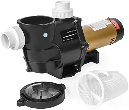 XtremepowerUS 2HP In-Ground Swimming Pool Pump Variable Speed 2" Inlet 230V High Flo w/ Slip-On Fitting