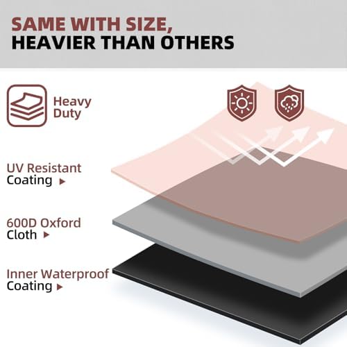 Waterproof Pizza Oven Cover for Gozney Arc XL, COMPEAK Outdoor Pizza Oven Accessory Made of 600D Thick Fabric, Tear Resistant, Windproof with Drawstring (Cover Only)