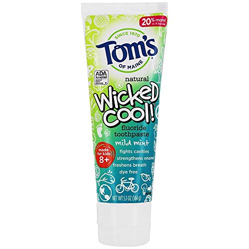 Anticavity Children's Toothpaste Wicked Cool Tom's Of Maine 5.1 oz Paste
