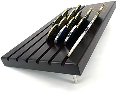 American Flag 6 Rows Challenge Coin Display Holder Military Coin Stand (Large)