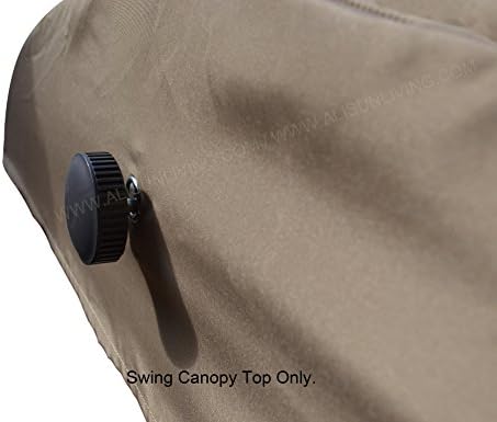 ALISUN Replacement Canopy Top for GT Porch Swing Model #GCS00229C (Will Not Fit Any Other Swing)
