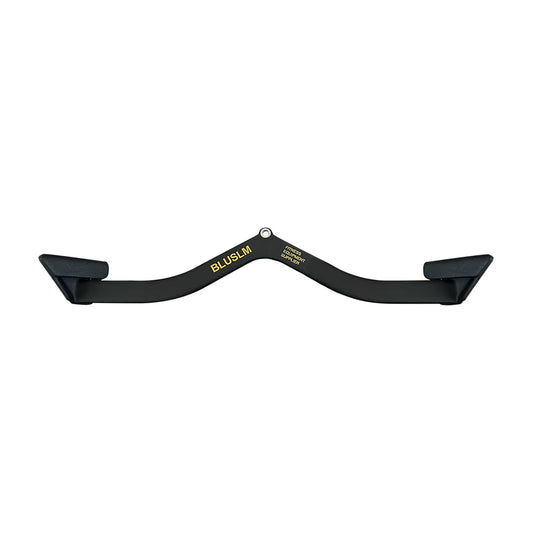BLUSLM LAT Pull Down Bar for Cable Machine, LAT Pulldown Attachments T Bar V Bar Cable Attachment, Back Tricep Bar Strength Training Handle (BL6PLUS)