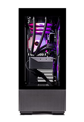 Skytech Gaming PC Desktop – Intel Core i7 12700F 2.1 GHz, NVIDIA RTX 4070 Ti, 1TB NVME SSD, 16GB DDR4 RAM 3200, 750W Gold PSU, 360mm AIO, 11AC Wi-Fi, Windows 11 Home 64-bit,Black