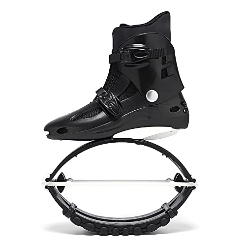 Jump Shoes | Bounce Shoes | Exercise & Fitness Adults Unisex 120LBS - 300LBS (Men's 6-8 150-250 LBS, Blue Black)