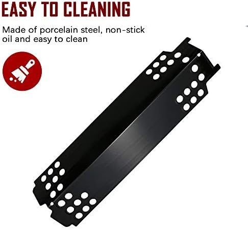 Grill Replacement Parts for Charbroil 463436215, 463436213, 463436214, 467300115, G432-001N-W1, G432-Y700-W1, G432-0096-W1, 16 7/8" Cooking Grate, Grill Burner Tube, Heat Plate Tent and Crossover Tube