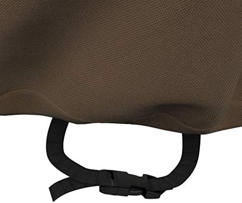 Amazon Basics Gas Grill Barbecue Cover for Outdoor, Waterproof, Anti-UV, Durable Heavy Duty, 60 inch, Medium, Beige