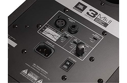 JBL Professional 305PMkII 5-Inch 2-Way Powered, Active Monitor Speaker for Near Field Music Production, Studio Monitor, Desktop Computer, Hi-Fi Audio. Sold Individually, Black