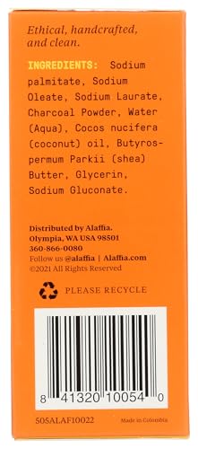 Alaffia Authentic African Black Bar Soap, 8 OZ
