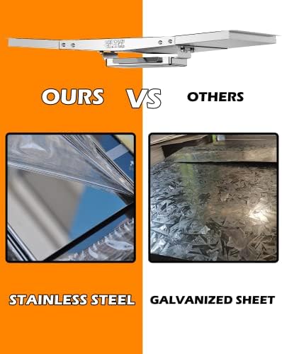 Grease Tray with Catch Pan - Dyna Glo Grill Replacement Parts, Adjustable Stainless Drip Pan for Gas Grill Models from Dyna Glo, Nexgrill, Expert Grill, Kenmore, BHG and More (Width 18"-24")