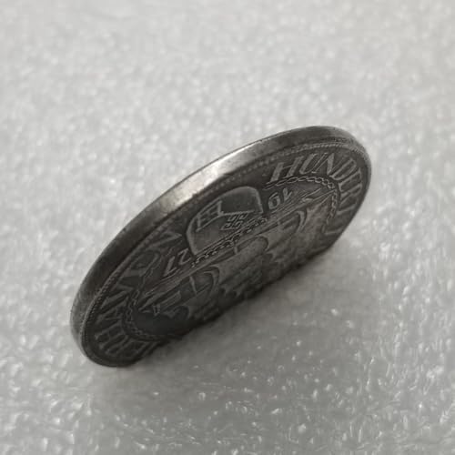 Antique German Coins, German Imperial Eagle Coins Collection, Germany Imperial Mark Vintage Ancient Coin, Lucky Feng Shui Coin, Explore History Culture (1927)