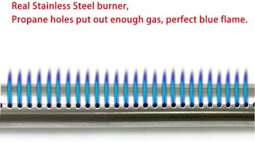 Direct store Parts Kit DG103 Replacement for Ducane Gas Barbecue Grill 30400040,3200,3400 Grill Burners & Heat Plates (Stainless Steel Burner + Stainless Steel Heat Plate)