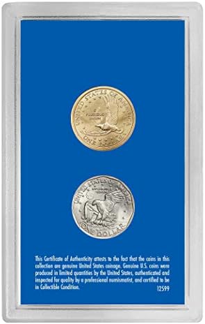 American Coin Treasures First 1979 Susan B. Anthony Dollar and 2000 First Sacagawea Dollar