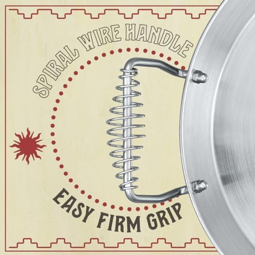 CONCORD Stainless Steel Vertical Al Pastor Skewer with Plate for Outdoor BBQ Grills. Great for Tacos, Gyro, Shawarma, whole chickens and more! Includes 5 Skewers