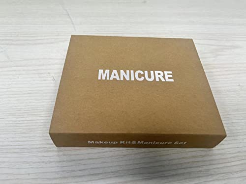 Manicure Set Professional Nail Clippers Pedicure Kit, 16 pcs Stainless Steel Nail Care Tools Grooming Kit with Luxurious Travel Leather Case for Thick Nails Men Women Gift (Yellow)