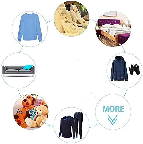 Fabric Shaver Defuzzer,Electric Lint Remover,Rechargeable Sweater Shaver with Replaceable Stainless Steel 6-Leaf Blades,Fabric Shaver,Remove Clothes Fuzz,Lint Balls,Pills,Bobbles