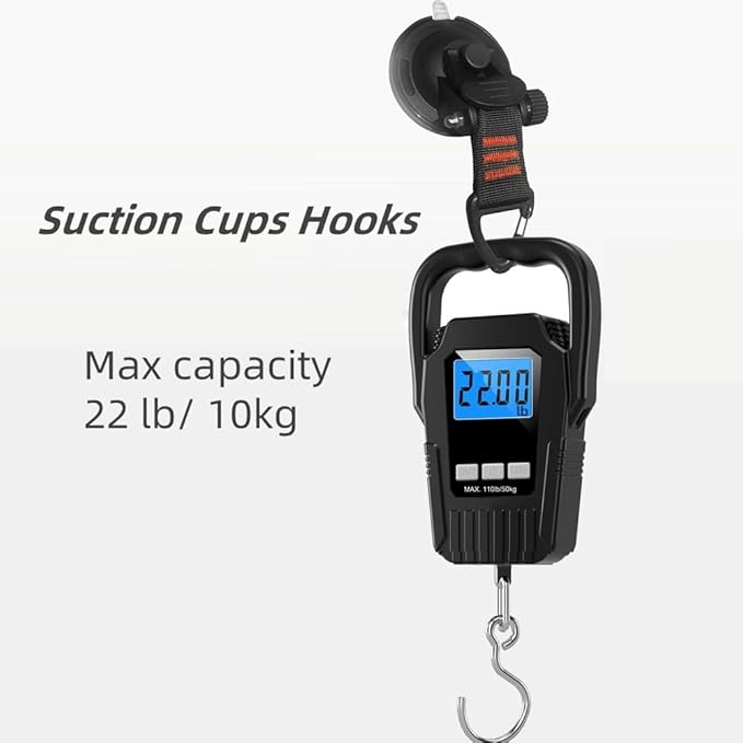 Suction Cup Hooks Heavy Duty 4 Pieces Car Camping Essentials Upgraded Tie Down Suction Cup Camper Accessories with Securing Hook Strong Power for RV Boat Window Glass Camping Trap.(4 pcs)