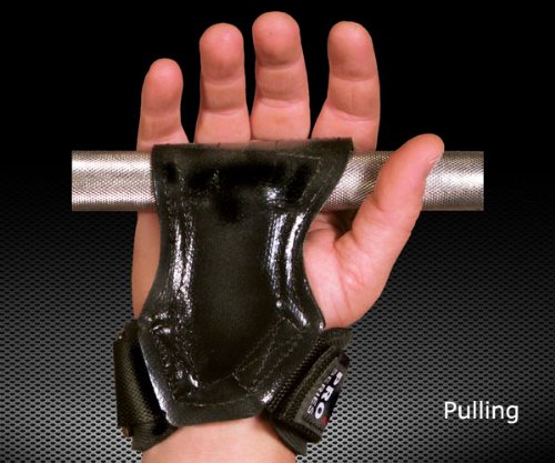 Versa Gripps® Classic, Made in the USA, Wrist Straps for Weightlifting Alternative, the Best Training Accessory, Blue, S