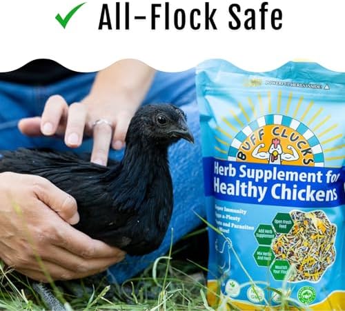 Chicken Nesting Herbs for Backyard Chickens - All-Natural Aromatic Blend for Nesting Boxes & Chicken Coop - Plant-Based Herb Treat for Refreshing The Coop, Egg Production, USA (12 oz)