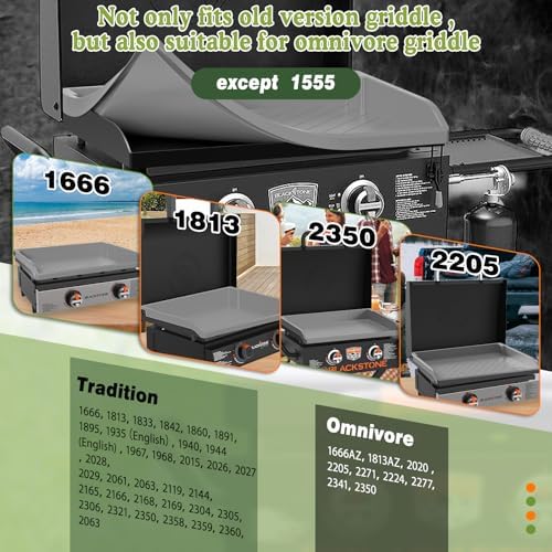 Silicone Griddle Mat Cover for Blackstone 22 Inch,Upgraded Full-edge Heavy Duty Food Grade Silicone Grill Protective Cover for Blackstone Accessories, Protect for Omnivore from Dirt,Rust(Gray）