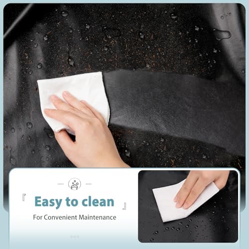 SHINESTAR 32'' Built-in Grill Cover for DCS, Jenn-Air, Bull, Napoleon, Coyote, and Weber, Waterproof & Windproof Island Grill Top Cover, 33'' W x 26.5'' D x 24'' H