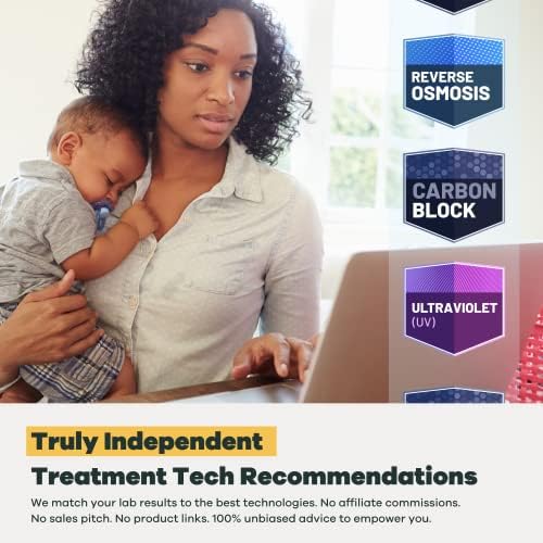 Advanced Home Water Test Kit | Well or City | EPA Certified Drinking Water Labs | #1 Best Home Water Test - Wirecutter