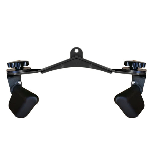 Home Gym Fitness Spreader Bar, Multi-Grip Wide Lat Pull Down Bar, Neutral Grip Handle, Lat Pulldown Attachments Long Bar for Cable Pulley System Machine, T-bar Row Landmine Attachment (SP-B02)