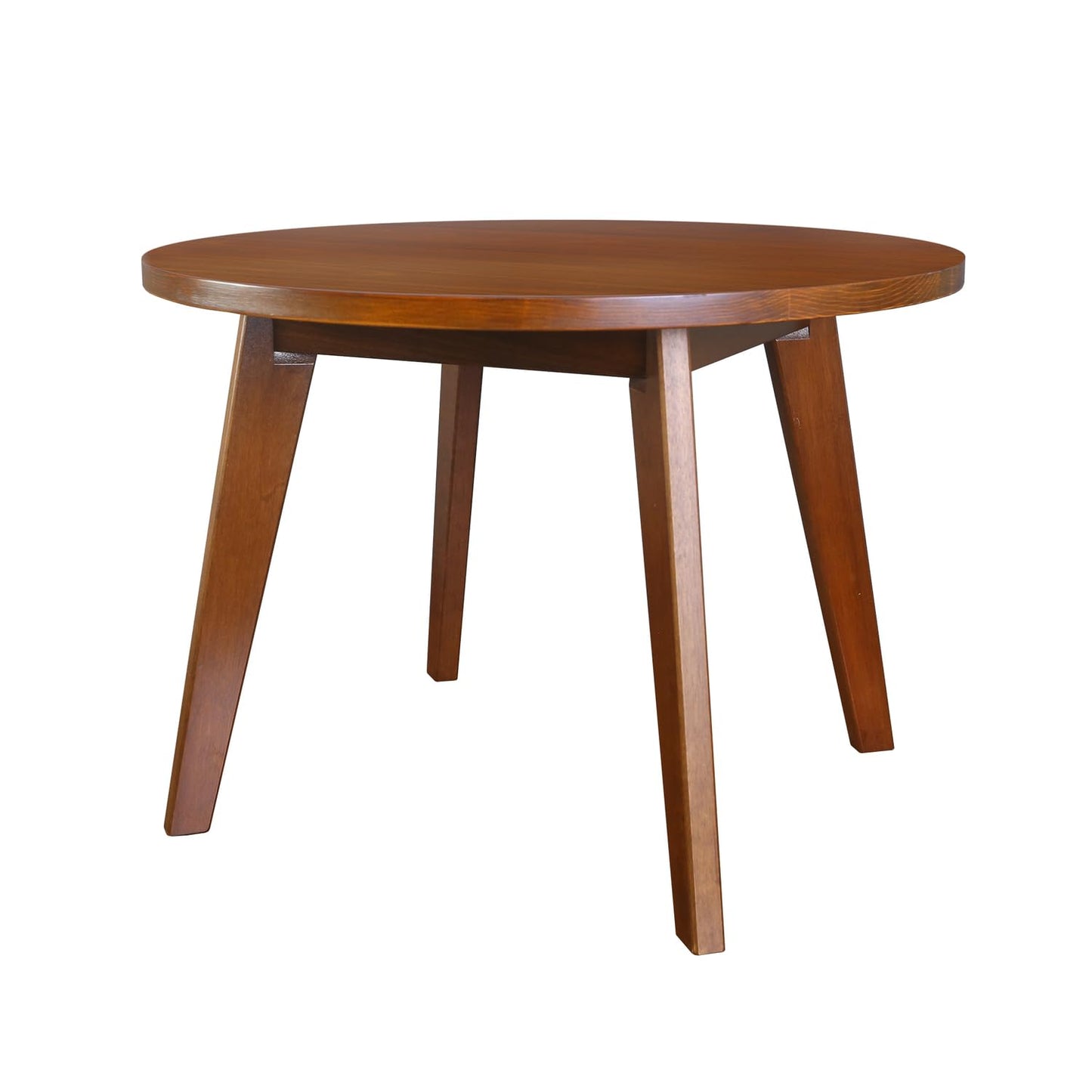 American Trails Genuine 100% Hardwood Round Coffee Table - Hand-Wiped Sweet Oak