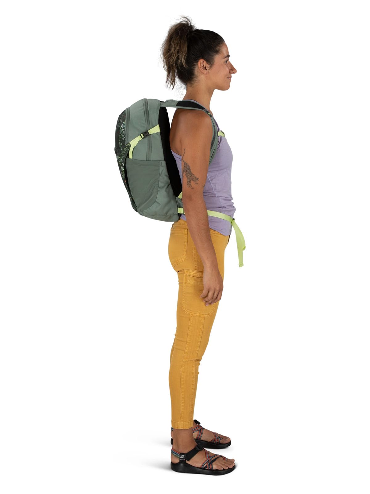 Osprey Daylite Plus Commuter Backpack, Meadow Gray/Histosol Brown