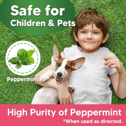 Squirrel Repellent Outdoor, Chipmunk Repellent, Squirrel Repellent for Garden & Yard, Attic Squirrel Deterrent, Keep Chipmunk Away, Get Rid of Squirrels for Tree, Bird Feeders, Plant-8P