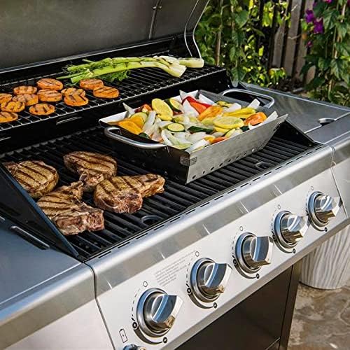 Replacement Parts Kit for Nexgrill 5-Burner 720-0888 720-0888N 720-0888A, 4-Burner 720-0830H 720-0830, Cooking Grate, Grill Heat Shield and Burner Kit for Nexgrill Replacement Parts