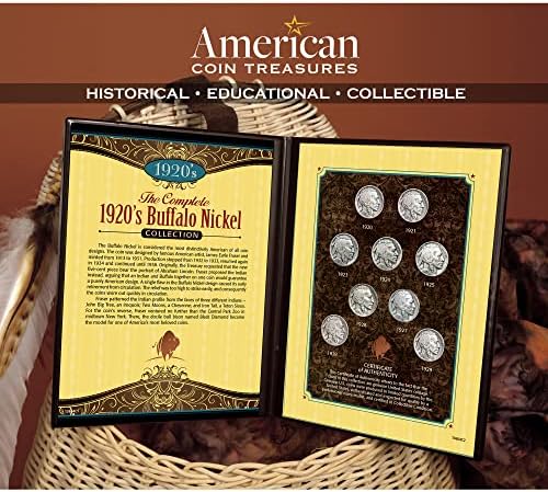 American Coin Treasures Complete 1920's Buffalo Nickel Collection